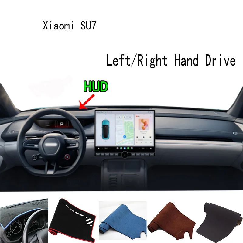 

For 2024 2025 Xiaomi SU7 Electric Accessories Dashboard 310S Cover Instrument Panel Dash Mat Dashmat Protective Pad