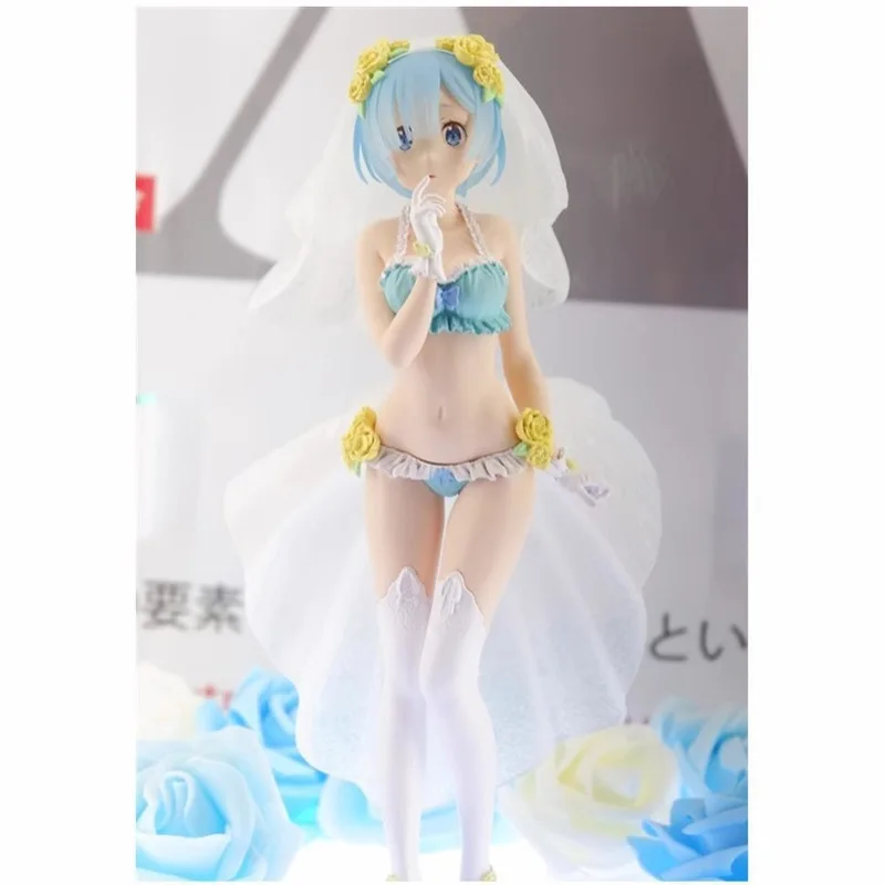 Re: Commencer la vie dans un monde différent, Robe de mariée Rem Flower, Rem faite à la main