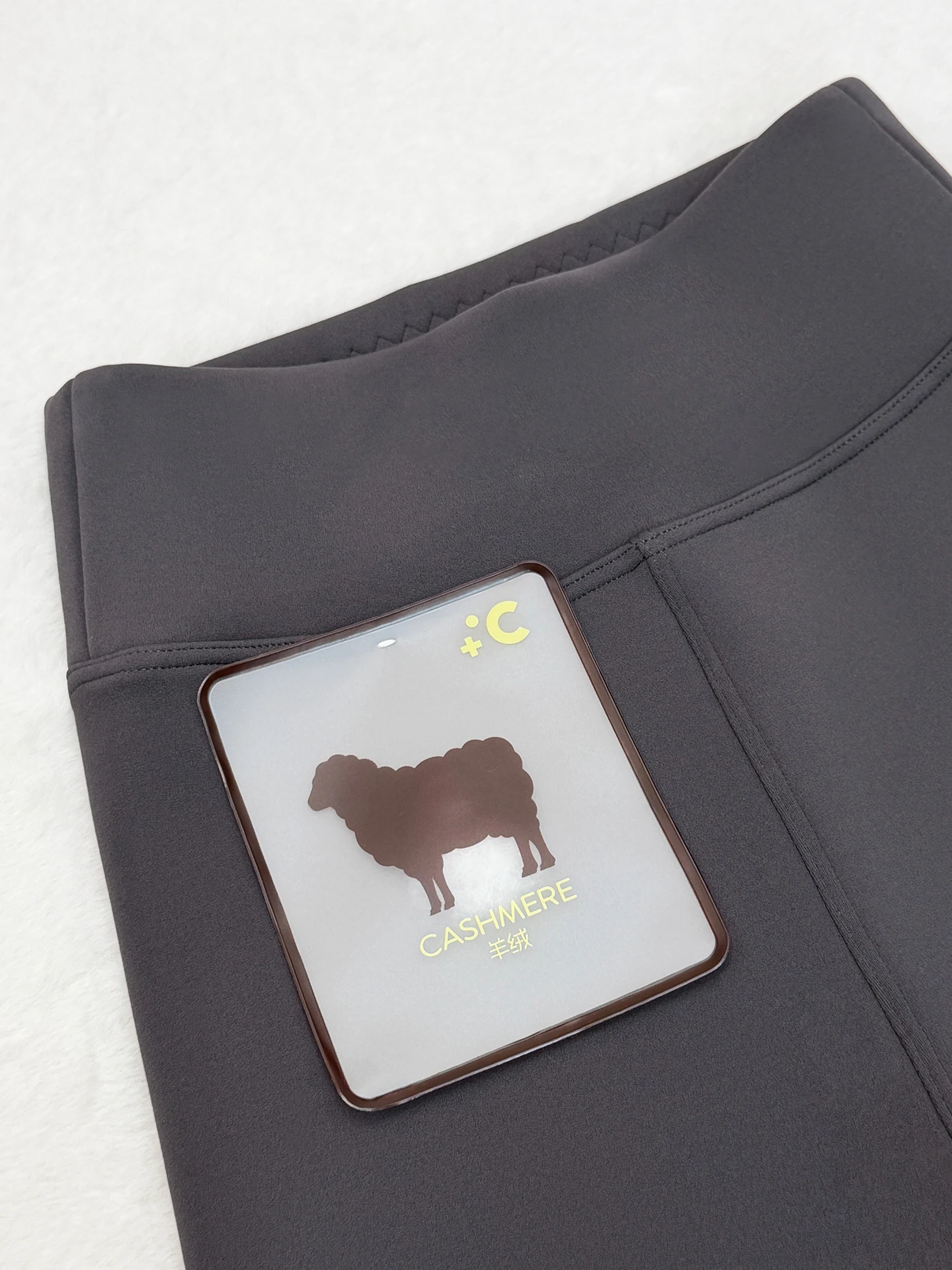 Thiened Camere Yoga Pants Tight Warm Abdomen Inward arkskin Pants Winter New Sle Outdoor Wearable High Waist Long Leg...