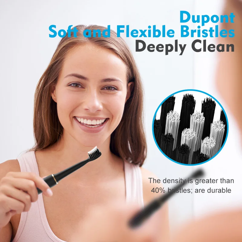 SEJOY Sonic Electric Toothbrush Personal Care Oral Cleaning Appliances IPX7 With 3 Modes Smart Rechargeable Automatic Toothbrush image 5