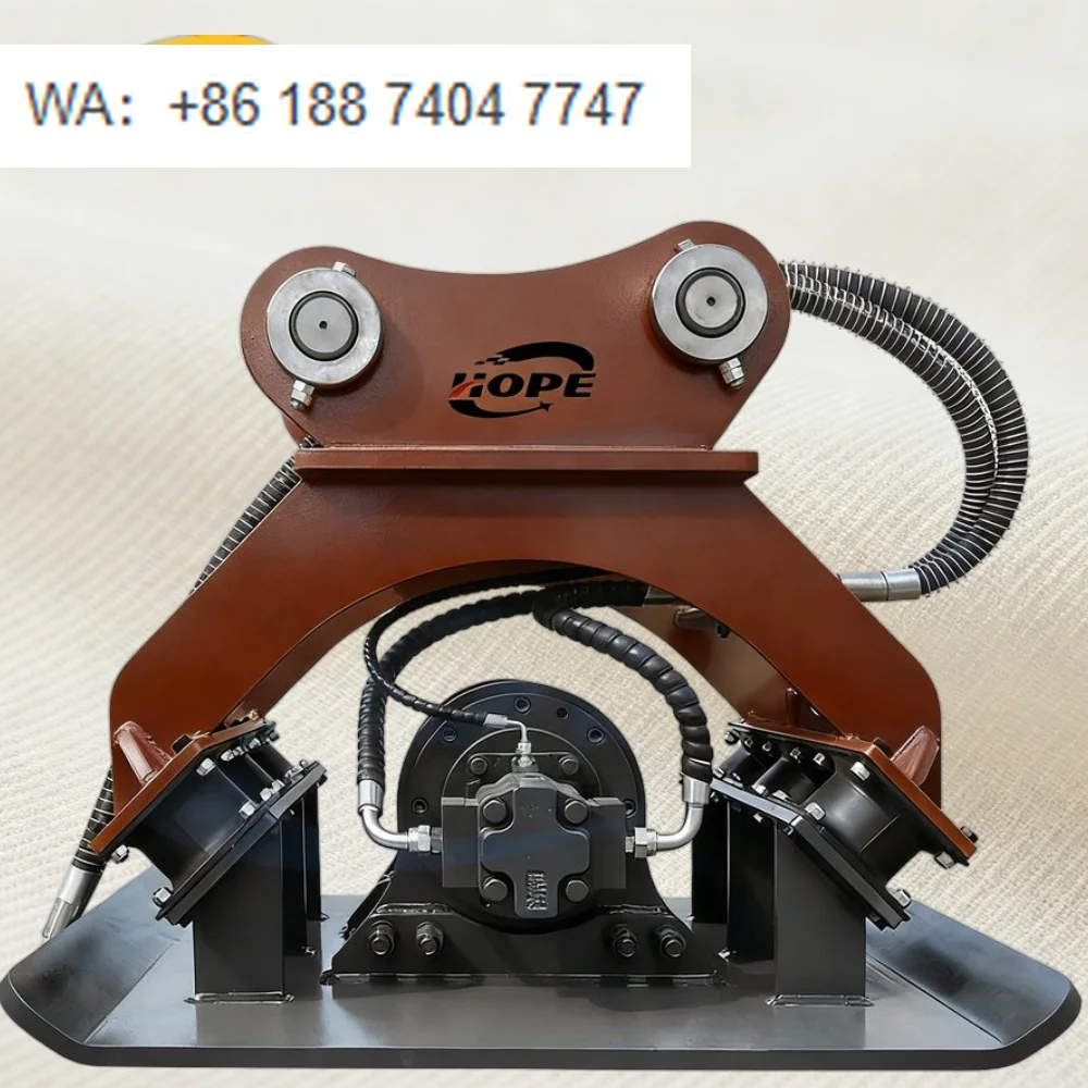 Hydraulic Compactor with Motor High Work Efficiency Designed for Excavators 17-23 Tons