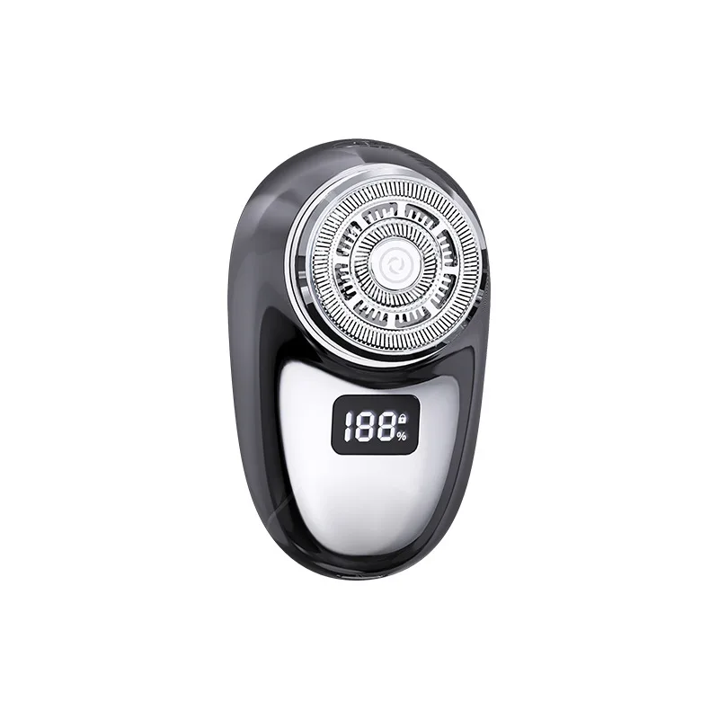 

Оптовая продажа, мини-перезаряжаемая электробритва для мужчин, цельнометаллическая портативная бритва с тройным лезвием, USB-подарки