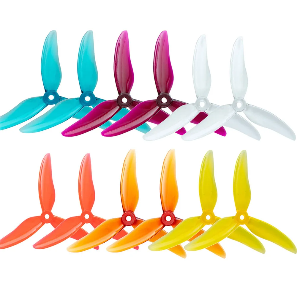 Gemfan 51499 5,1" 3-Blatt FPV-Rennpropeller 4,96g PC Quadcopter-Teile für 2205-2306 Motor - 4 Stück – Detail 5