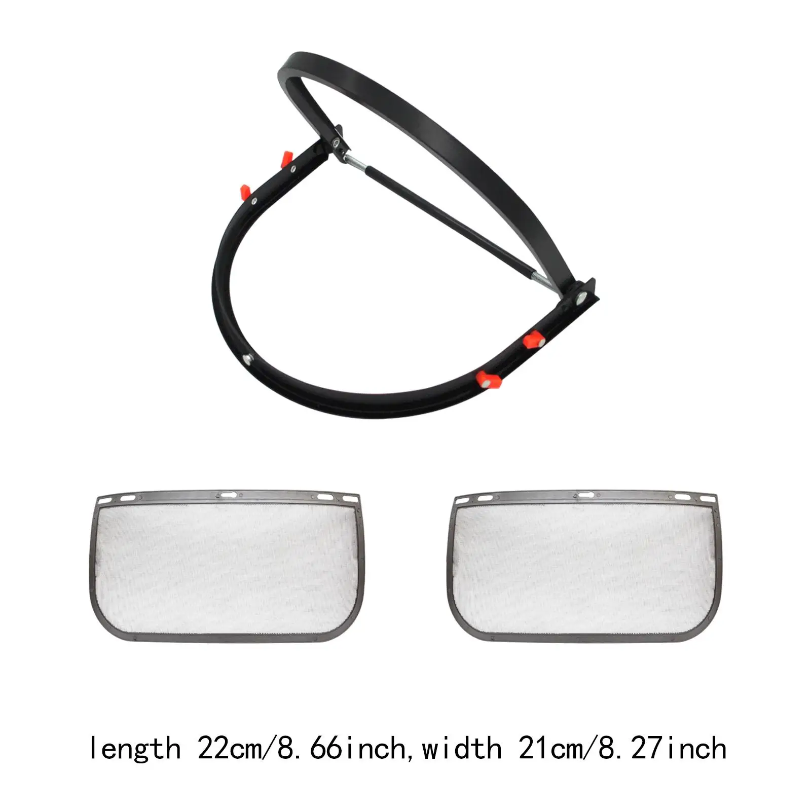 Adaptador de protección facial para casco Instalación conveniente Profesional resistente