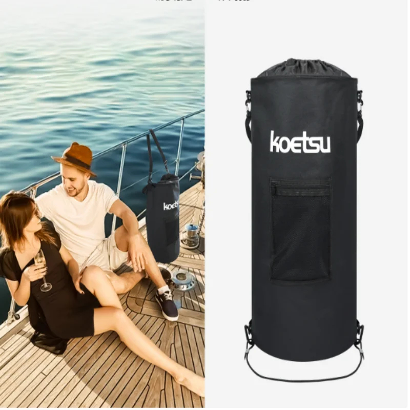ISURE MARINE Yacht Trash Can Large Capacity Sailboat Garbage Bag Outdoor Environmental Protection Storage Bag Boat  Accessories