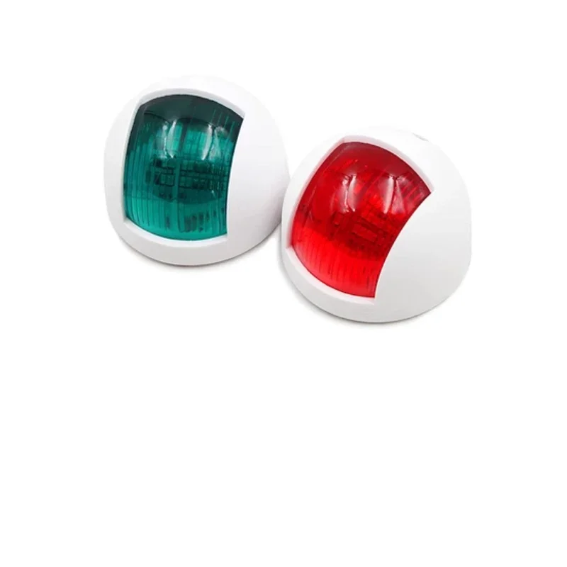 Marine navigation light navigation red and green starboard light yacht signal  dinghy indicator light