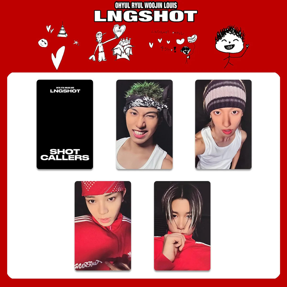 lngshot shot callers hello82 US　トレカ　リュル メルカリ