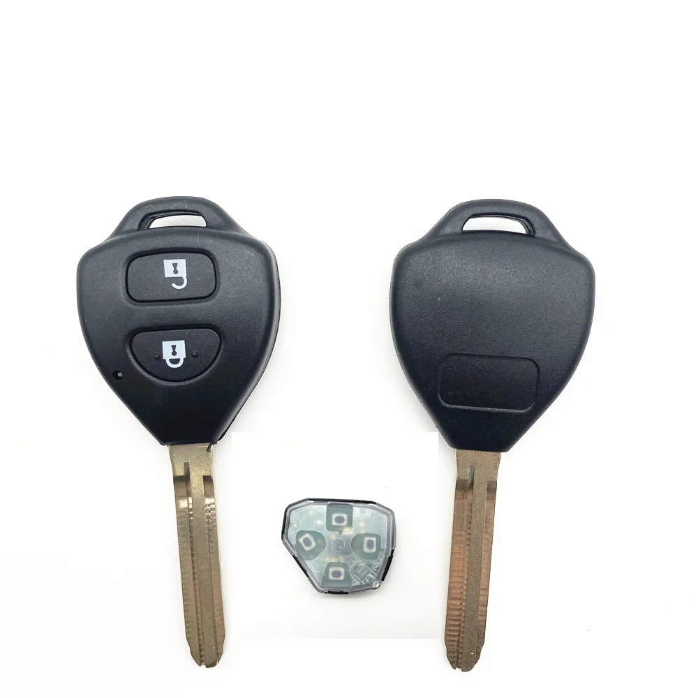 2023 2 Buttons Car Key 434Mhz 4D67 Chip B41TA Car Remote Key for Toyota Hilux 2005-2009 Yaris 2005 -2008