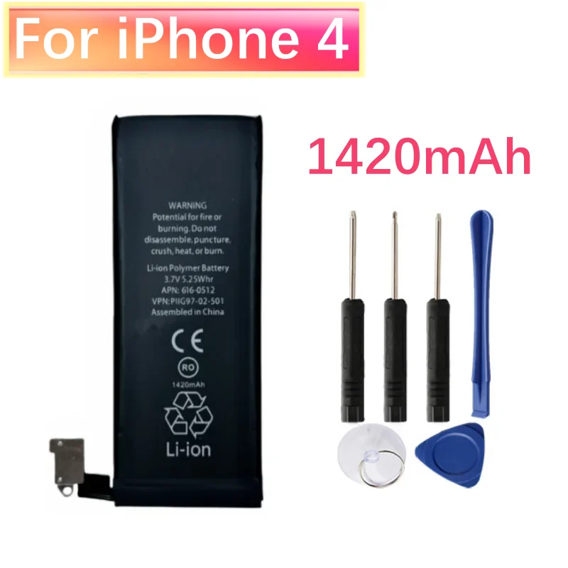 Phone Battery For IPhone 5S 5 5C 6S 6SP 6 7 8 Plus SE 2016 SE2020 SE2022 Replacement Bateria For Apple 4 4S 0 Cycles Battery