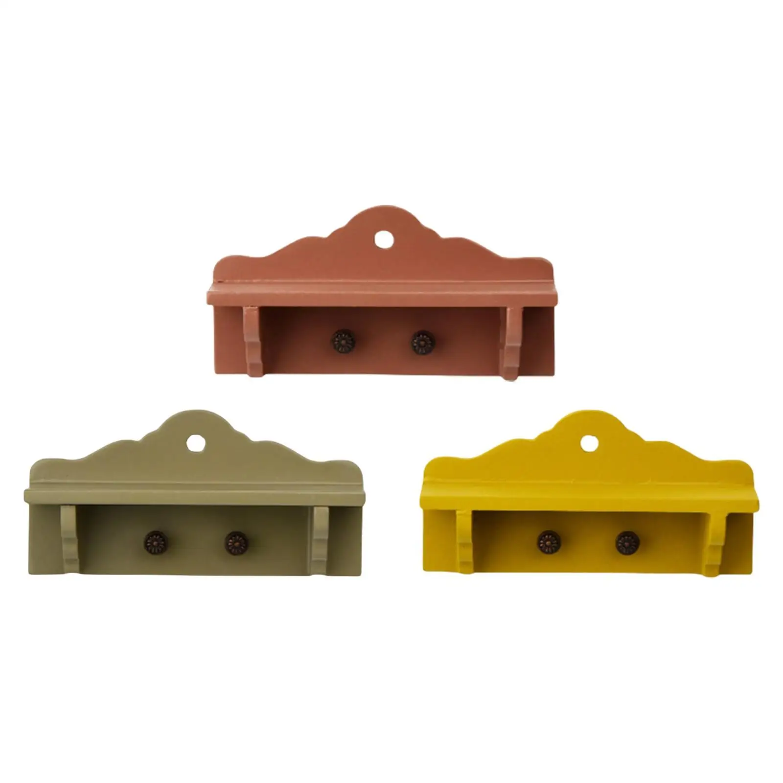 

Деревянная миниатюрная вешалка для одежды, модель мебели, аксессуар для кукольного домика, ретро-мини-стойка для одежды для домашних диорам, реквизит для сцен, спальня