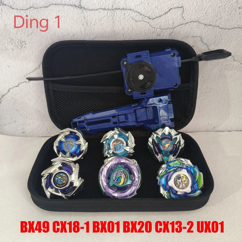 Takara Tomy Gyroscope Discount Set Gyro X Toy CX18 BX49 BX01 BX20 CX13-2  with Launcher Handle Combo Pack Give Gifts To Children