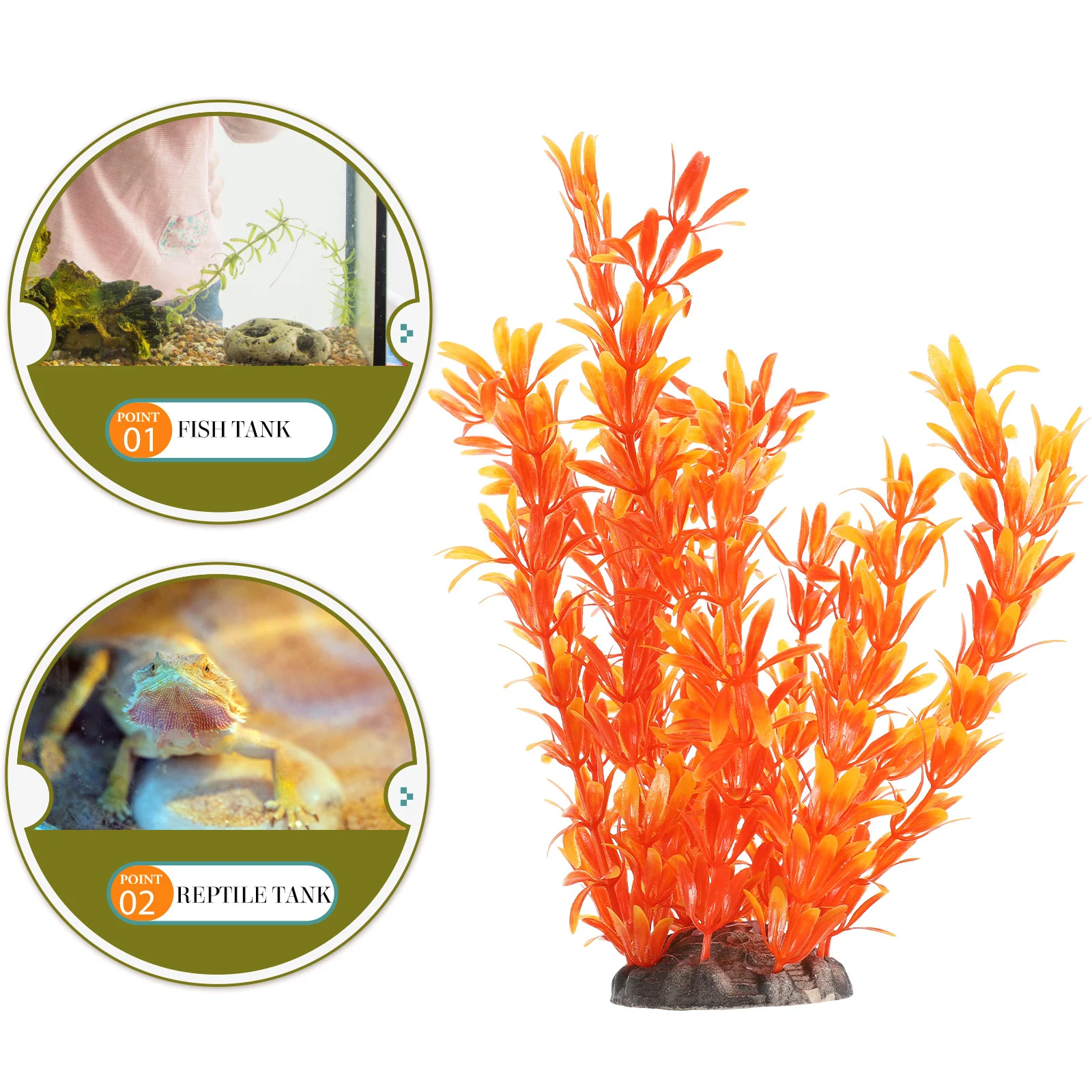 

Simulation Aquatic Plant Water Grass Decor for Fish Tank Landscape Artificial Plants Aquarium Accessories for Betta Fish