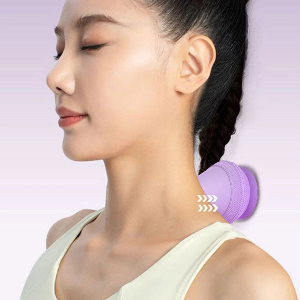 

Massage Cone Ball Rechargeable Electric Vibrating Massage Ball 2 Gear Temperature Muscle Relaxation Massager for Neck Waist Back