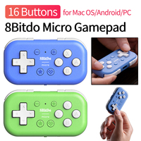 8Bitdo Micro Gamepad Designed for 2D Games Wireless Gamepad Bluetooth-compatible Handheld Console for Switch/Raspberry Pi