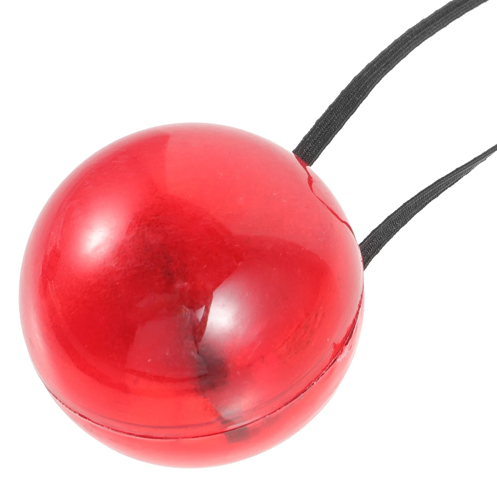 3 قطع ديكور مهرج أحمر ساطع مريح مناسب لجميع القديسين التنكرية الوقوف في الحشد مع مادة راقية