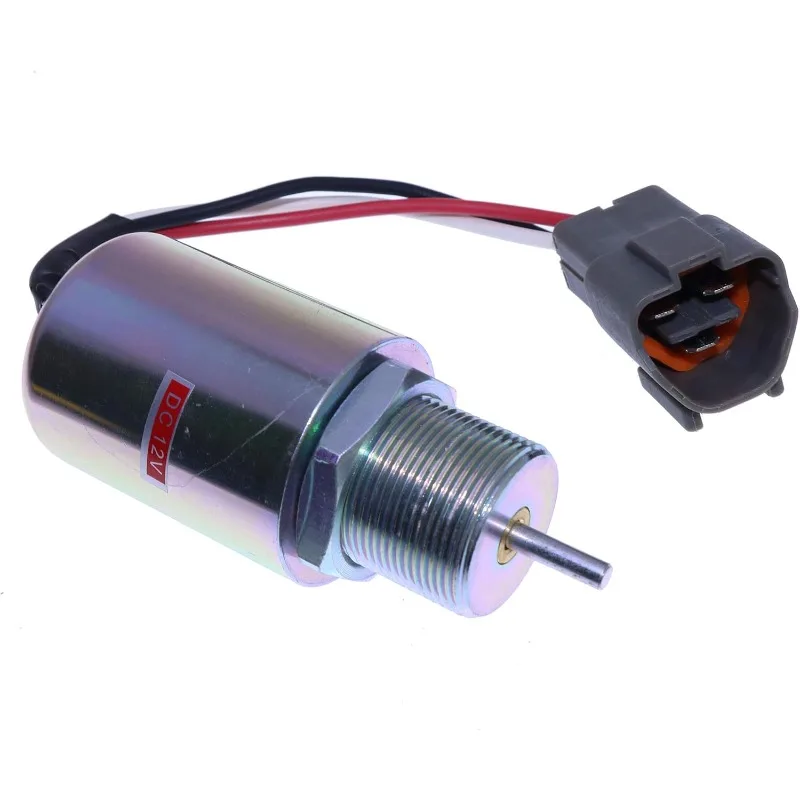 

SA-3725-12 For Mitsubishi L2E L3E S3L S4L Fuel Shut Off Solenoid Valve Engine Volvo EC15 Fuel Shut Off Solenoid Valve