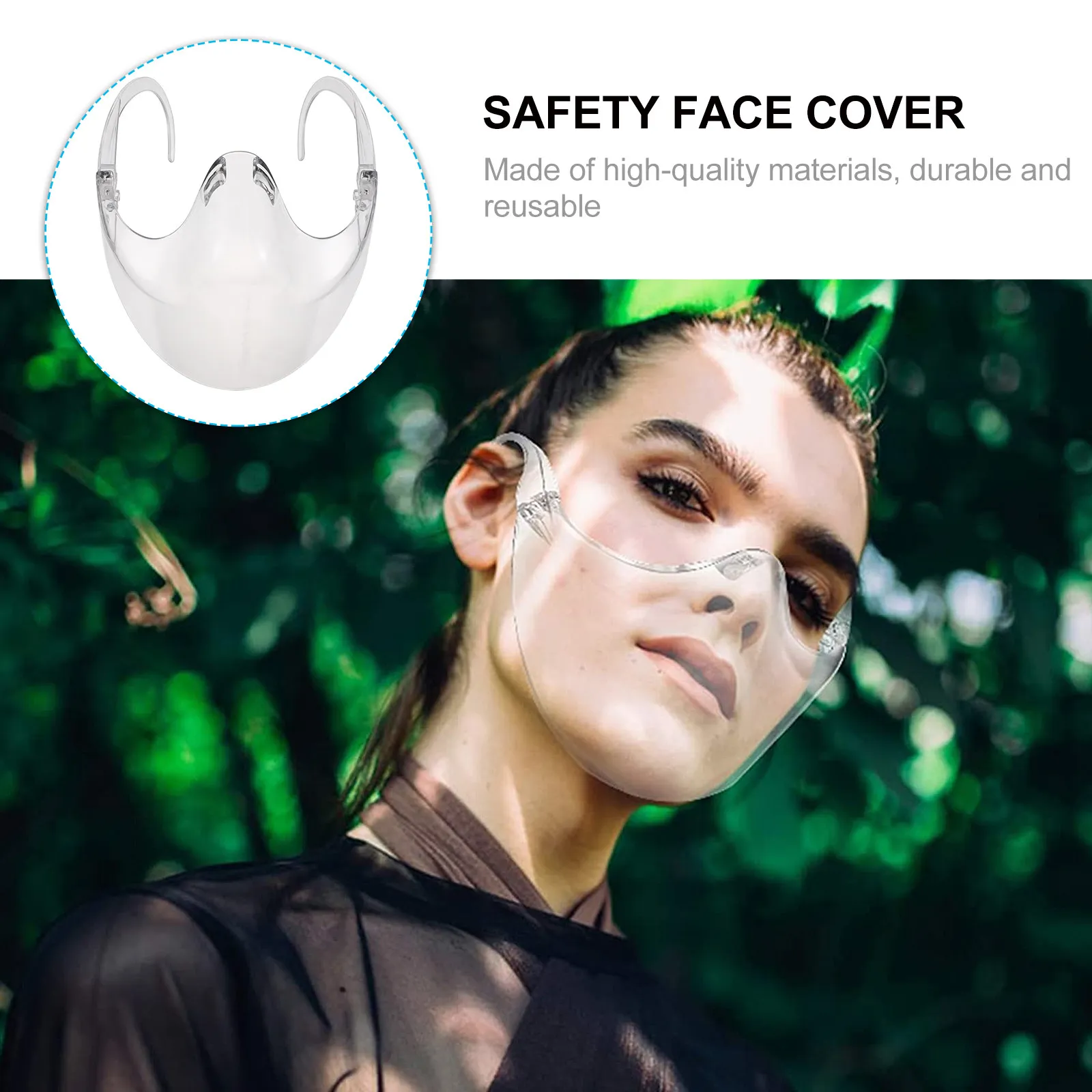 Durable Face Cover New Design Lightweight Small Size Reusable Mask Practical Protection for Travel Daily Use Durable Face Cover