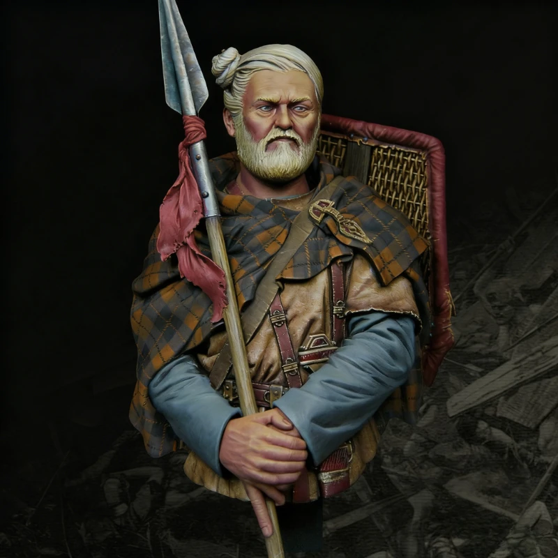 

Масштаб 1/12, литая модель бюста из смолы, статуя древнего германского воина, в разобранном и неокрашенном виде