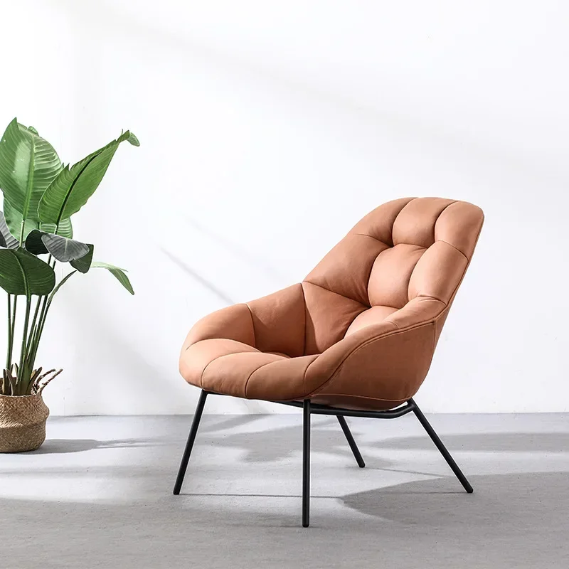 

Internet celebrity light luxury lazy sofa fabric chair Nordic designer bedroom modern simple living room leisure mango chair