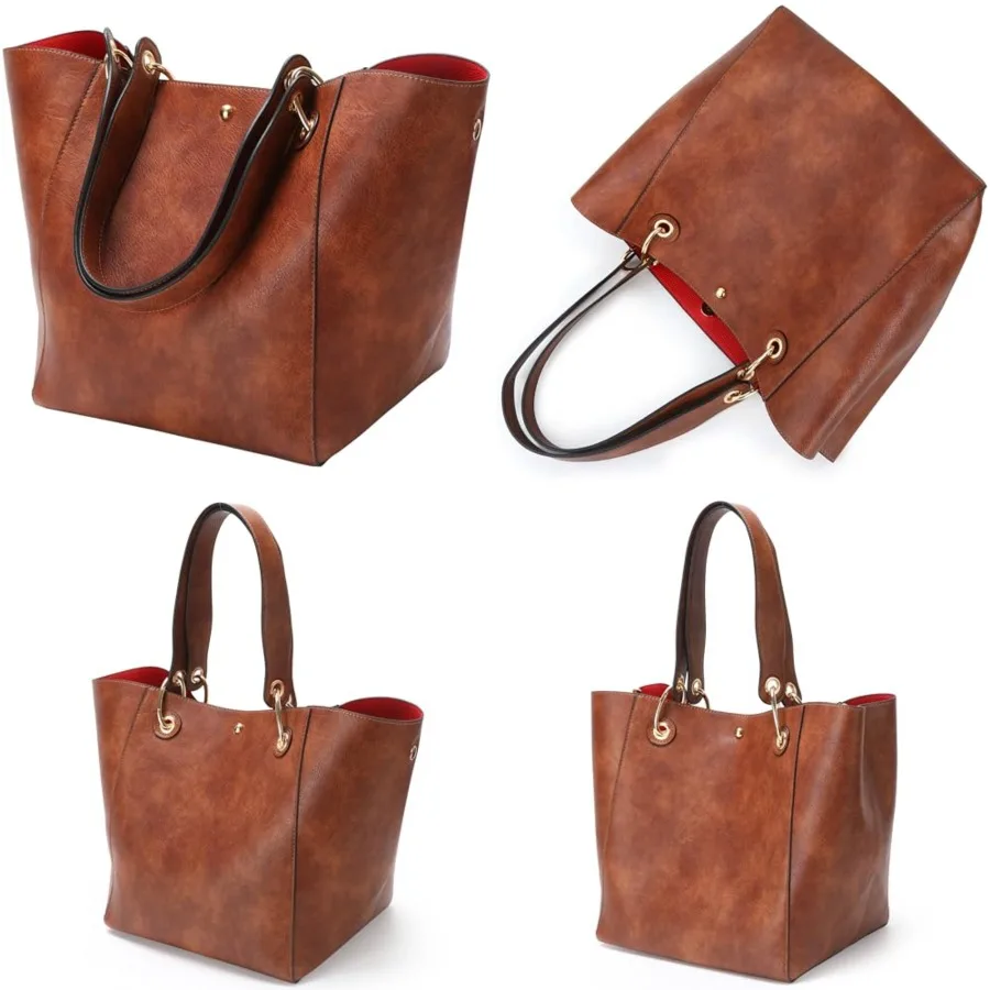 Large Work Tote Bag for Women Designer Purses and Handbags Big Bucket bags Ladies Travel Crossbody Purse