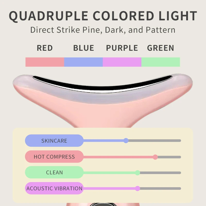 مدلك رفع الوجه، جهاز تجميل الرقبة، مدلك شد الوجه، أداة رفع الوجه، مدلك الرقبة للعناية بالبشرة