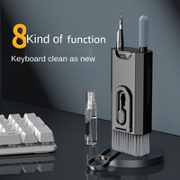 8 In 1 Keyboard Cleaning Kit Keycap Puller Multifunctional Cleaning Pen Cleaning Tools Earphone Cleaning Brush