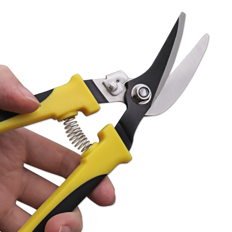 Multi-purpose Iron Shears Stainless Steel Elbow Shears Wire Slot Iron Wire Scissors Straight Head Tin Scissors