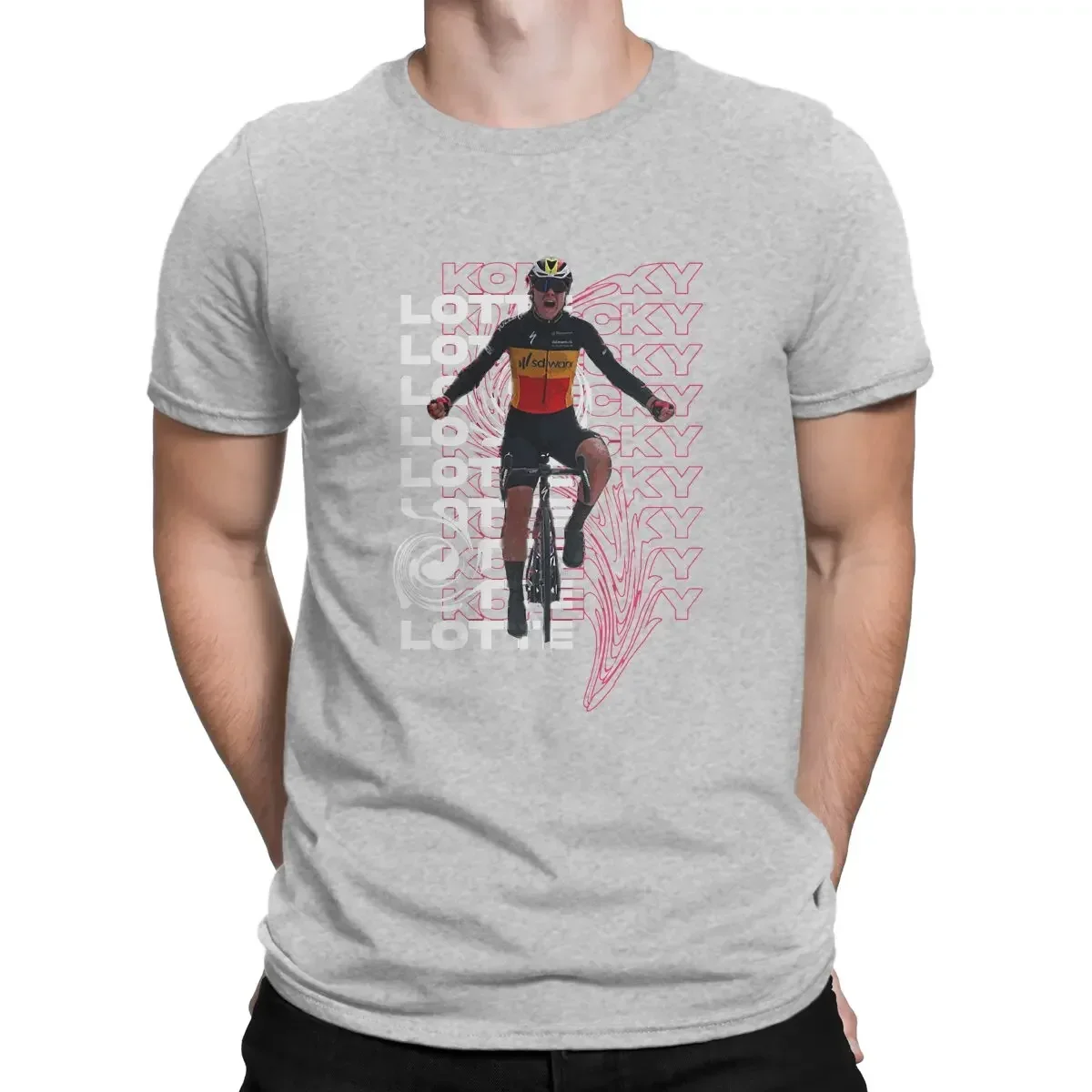 Newest Stuff For Men  Lotte Kopecky Tour of Flanders 2024 Special TShirt RVV Cycling Tour Casual T Shirt  oversized t shirt