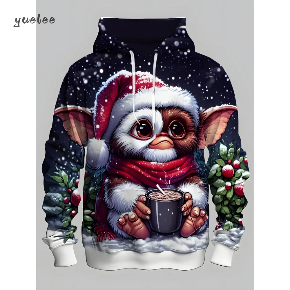Santa Claus 3d Graphic Print Hoodies Men Women Fashion Christmas Hoodie Sweatshirt Snowman Tracksuits Men clothing Winter Falls