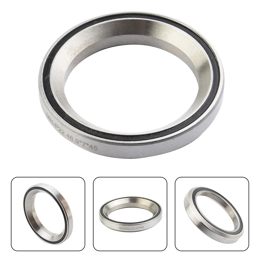 

1 X Silver Steel Bike Headset Bearing Lightweight Replacement For Improved Performance Mountain Road Electric Bike Accessories