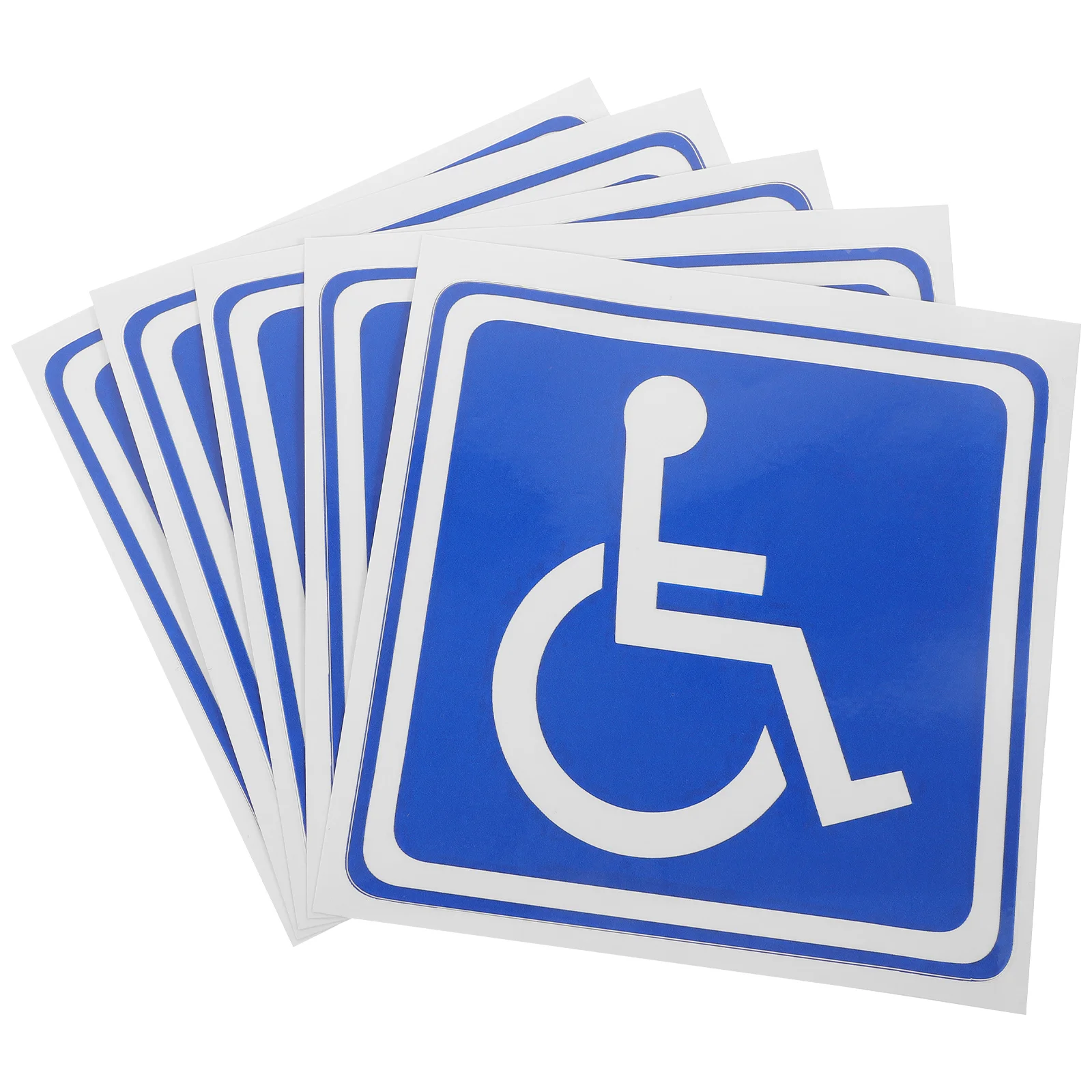 

Car Sticker Disabled Wheelchair Self Adhesive Decals Symbol Parking Signs Outdoor for Window Stickers