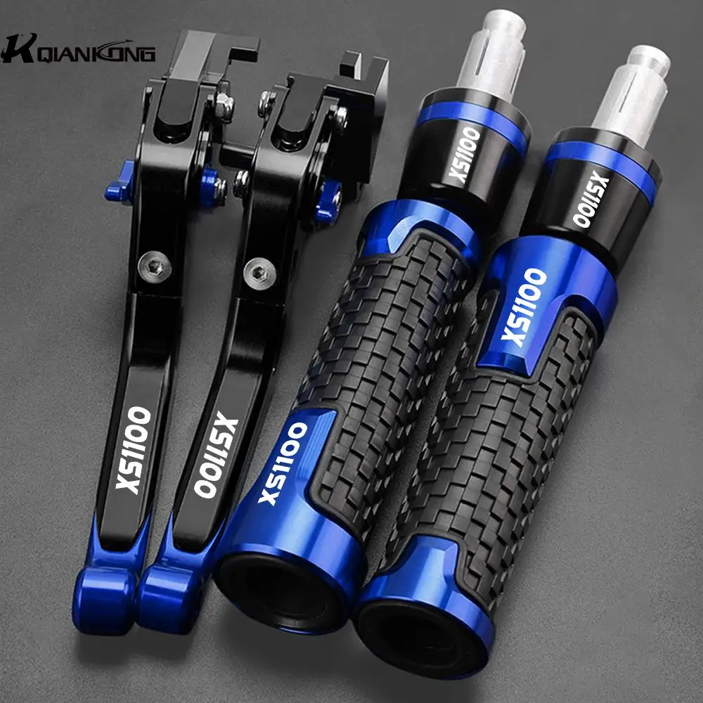 Motorcycle Brake Clutch Levers Hand Grips Handlebar Ends CNC FOR YAMAHA XS1100S XS 1100 1978 1979 1980 1981 1982 1983 1984 1985