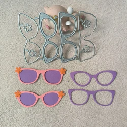 New Glasses cutting die mould scrapbook decoration embossed photo album decoration card making DIY handicrafts