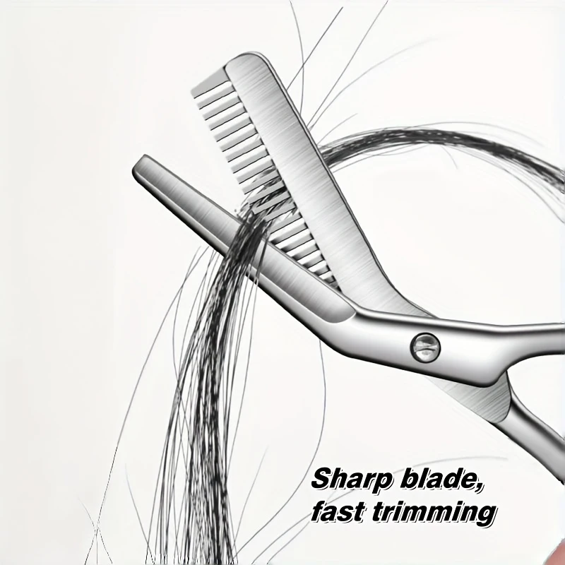 1pc Stainless Steel Eyebrow Trimmer Scissors Precision Grooming Tool for Men & Women Effortless Knife Hair Removal Shaver Tool