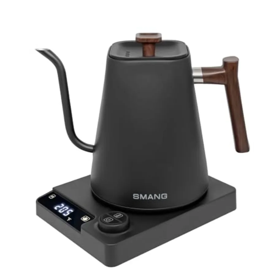 

Electric Kettles Gooseneck Electric Kettle ±1℉ Temperature Control for Pour Over Coffee and Tea 304 Stainless Steel Inner BPA-F