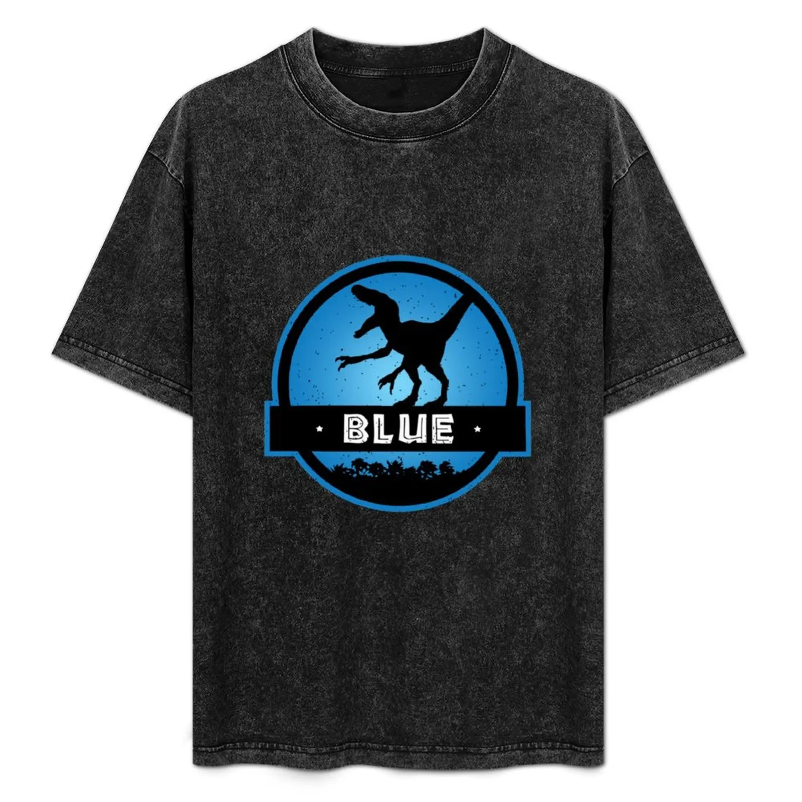 Velociraptor Squad: Blue Team T-Shirt football t shirt Anime t-shirt croswit shirt man t shirt men