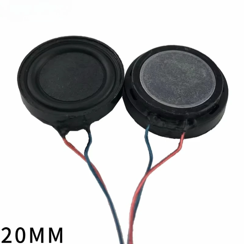 (20mm-1) Mini 20mm 8Ohm 1w  PU edge 4ohm 2 Watts speaker ultra Thin 20mm Small full range Speaker(1pcs speaker)