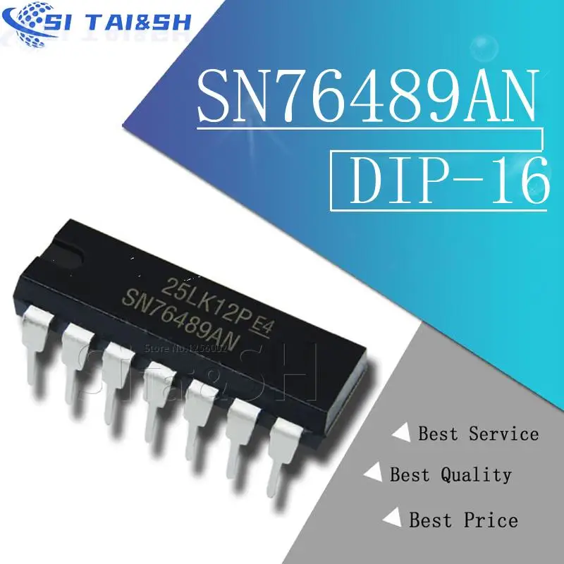 5pcs/lot  SN76489AN SN76489 76489AN DIP16