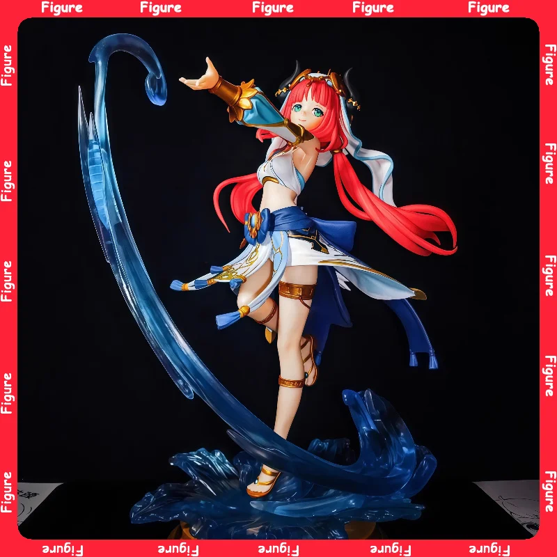 

Genshin Impact Anime Gaming Peripherals Nilou Hand-Made Anime Beautiful Girl Hand-Made Model Pvc Doll Anime Peripheral Products