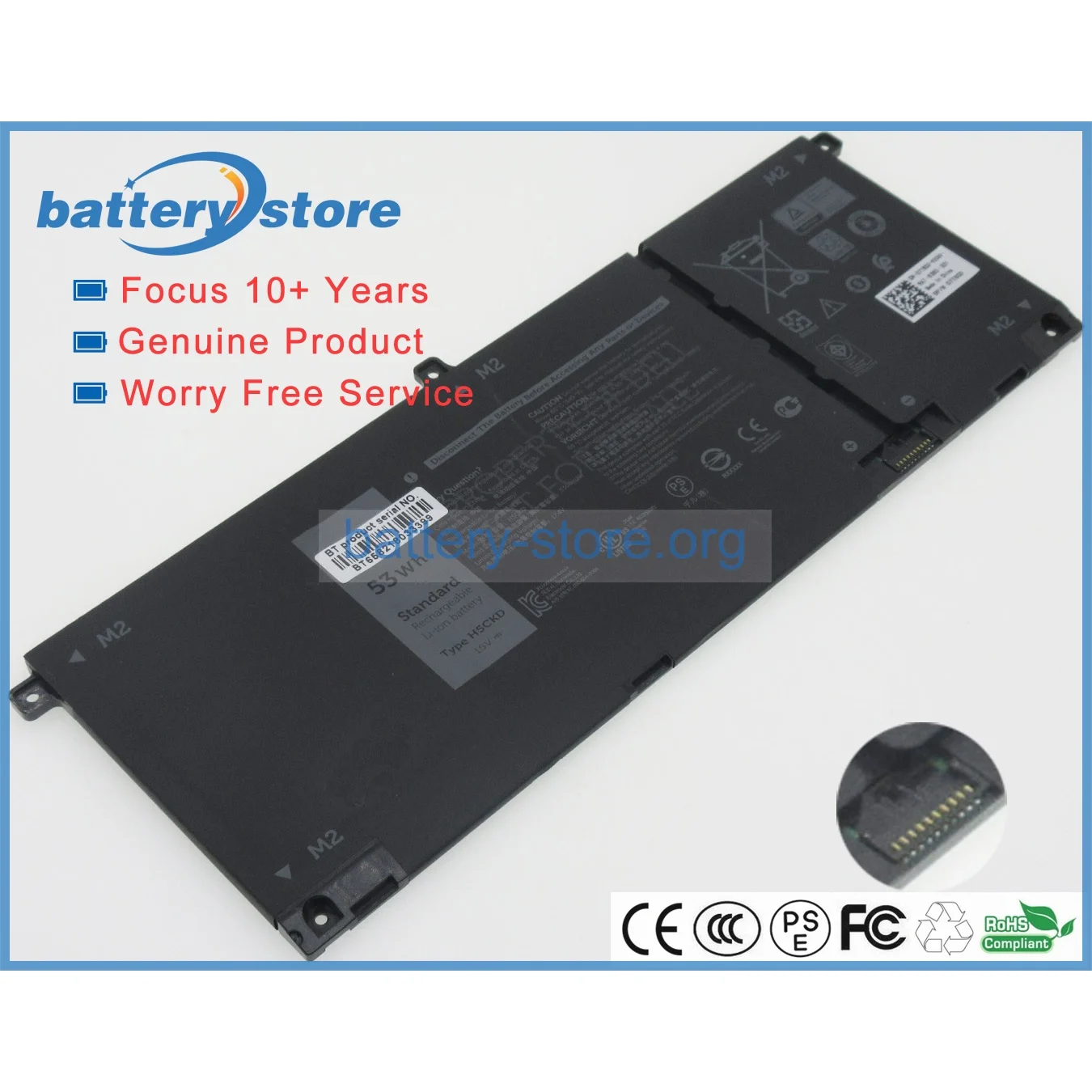 

Genuine laptop batteries for P101F001,P126G002,H5CKD,P129G,P130G,9077G,TXD03,P102F,P101F002,P126G001,07T8CD,15V,4 cell