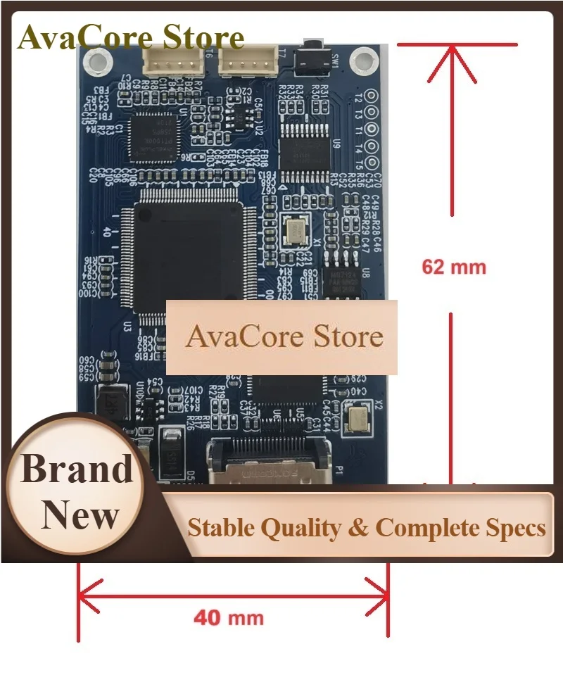 AvaCoreAv Cvbs And To A 1080p Video Convertor Cvbs Analog Signal Av Signal Audio/video To A 1080p Converter Box Module
