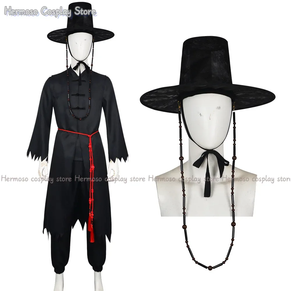 Anime KPop Demon Hunters Saja niños bebé Jinu Abby misterio romántico Cosplay disfraz sombrero peluca hombres Halloween traje de actuación de demonio
