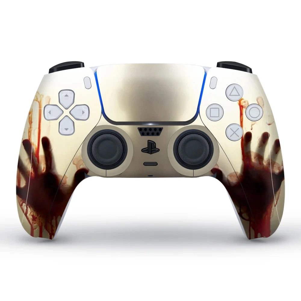 لملحقات PS5 Gamepad الواقية لملحقات PS5 غطاء ملصق لجهاز التحكم PlayStation 5 عصا التحكم