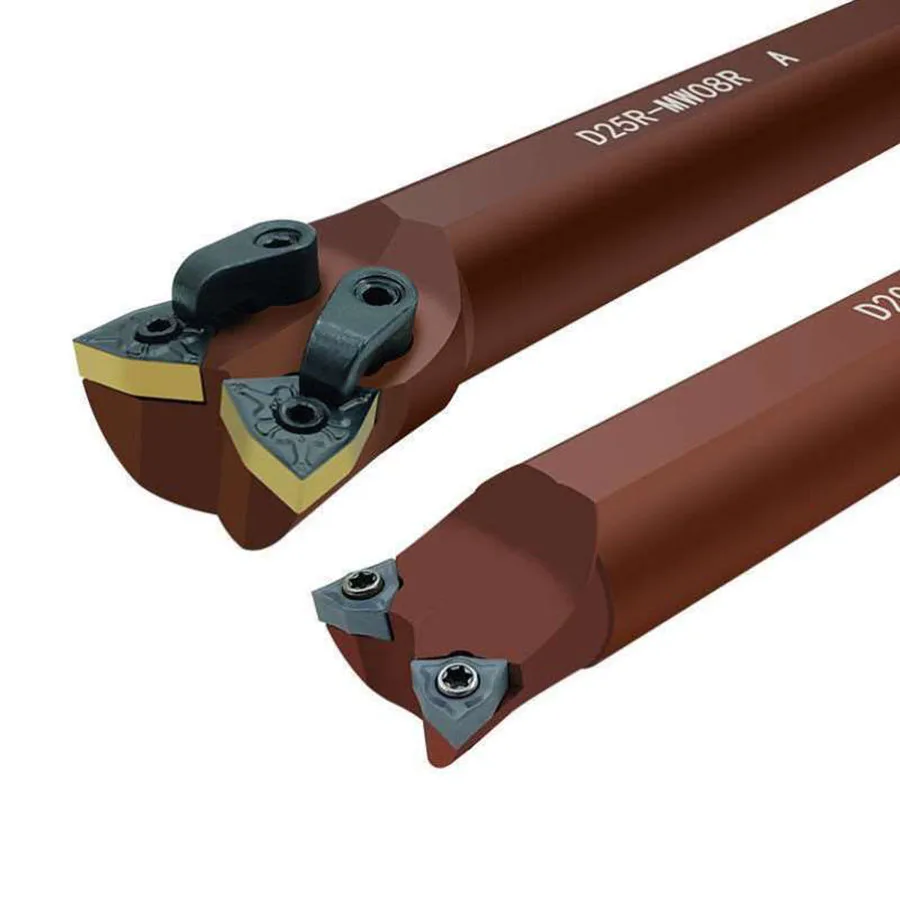 ฤดูใบไม้ผลิ CNC Double-Headed เครื่องตัด D25R-MWN08R/L/H ด้านในหมุนเครื่องตัดที่น่าเบื่อเครื่องตัดด้านนอก circle ได้แชร์เครื่องตัด