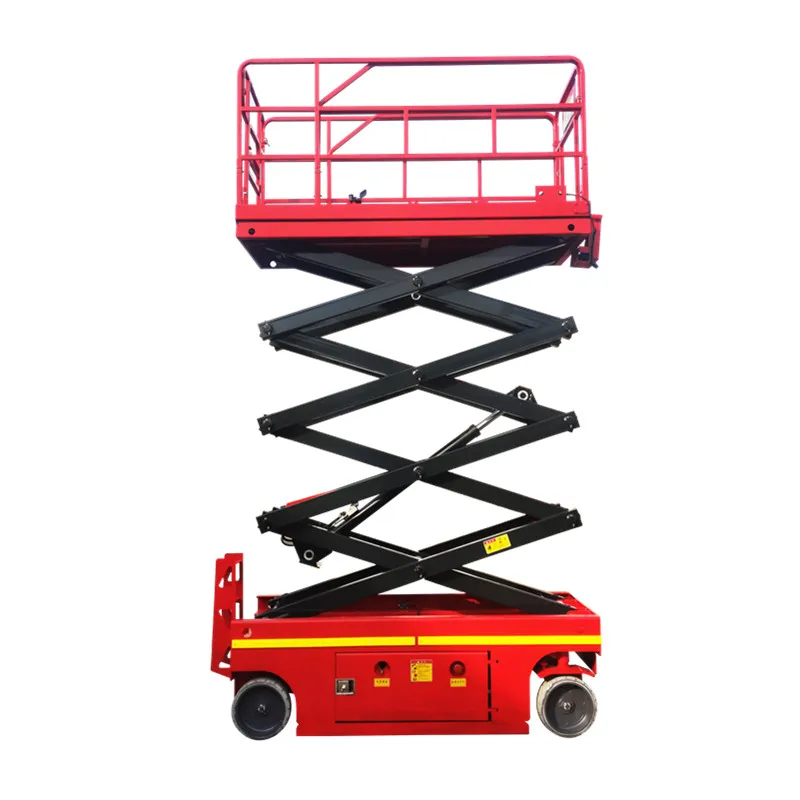 Customized Lifting Platform 14m YuGong High Quality Self-propelled Scissor Lift Mobile Electric Scissor Lift Table Free Shipping