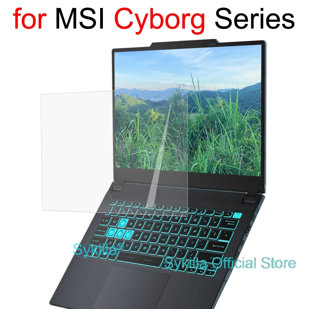 واقي شاشة لـ MSI Cyborg 14 15 AI A1V A13V A13U A12V A12U 15.6 بوصة HD واضح الحرس ماتي متجمد الجلد فيلم