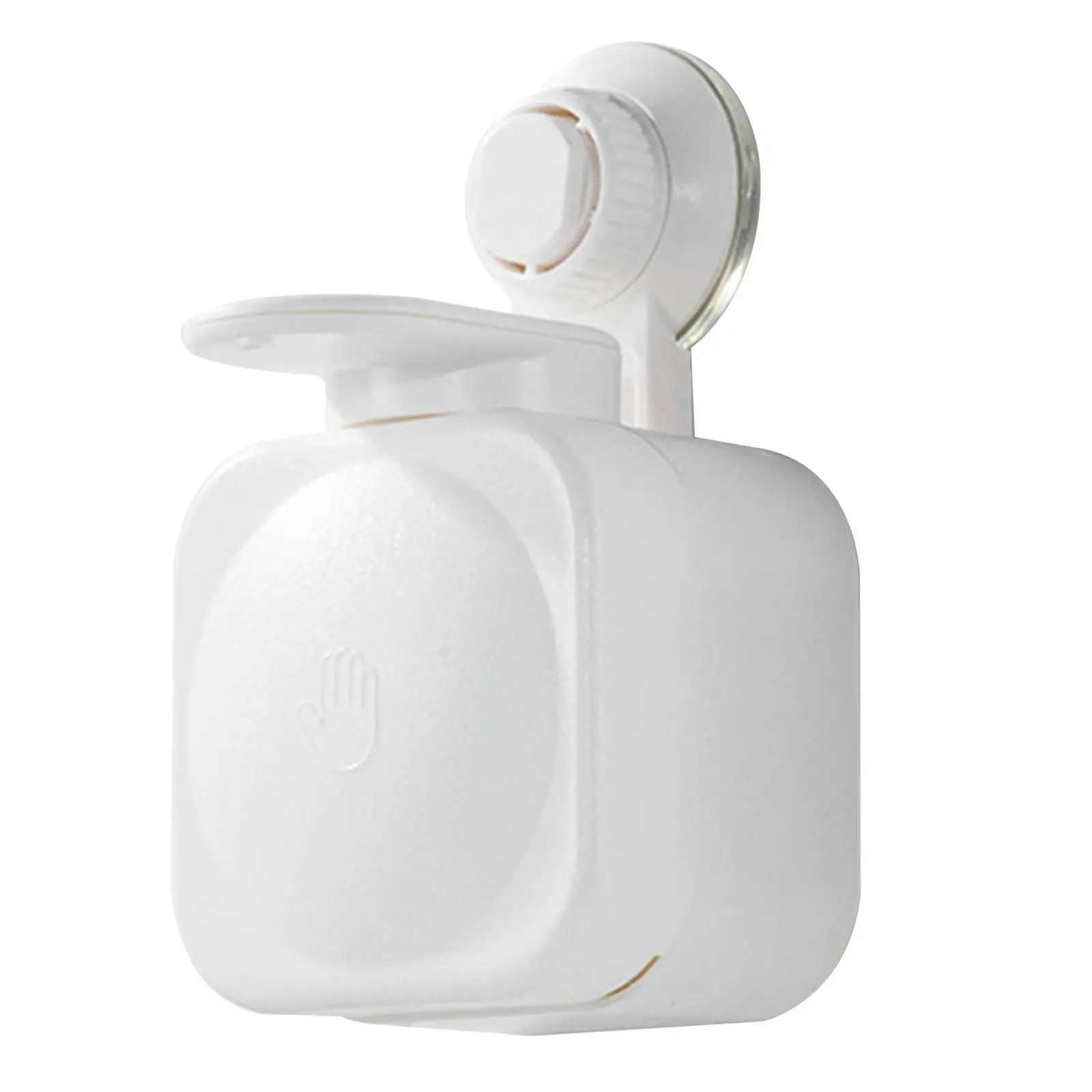 

Suction Cup Wall Soap Dispenser Shampoo Dispenser Bathroom Shower Soap Holder Easy Press Leakproof for Body Wash Liquid Shampoo