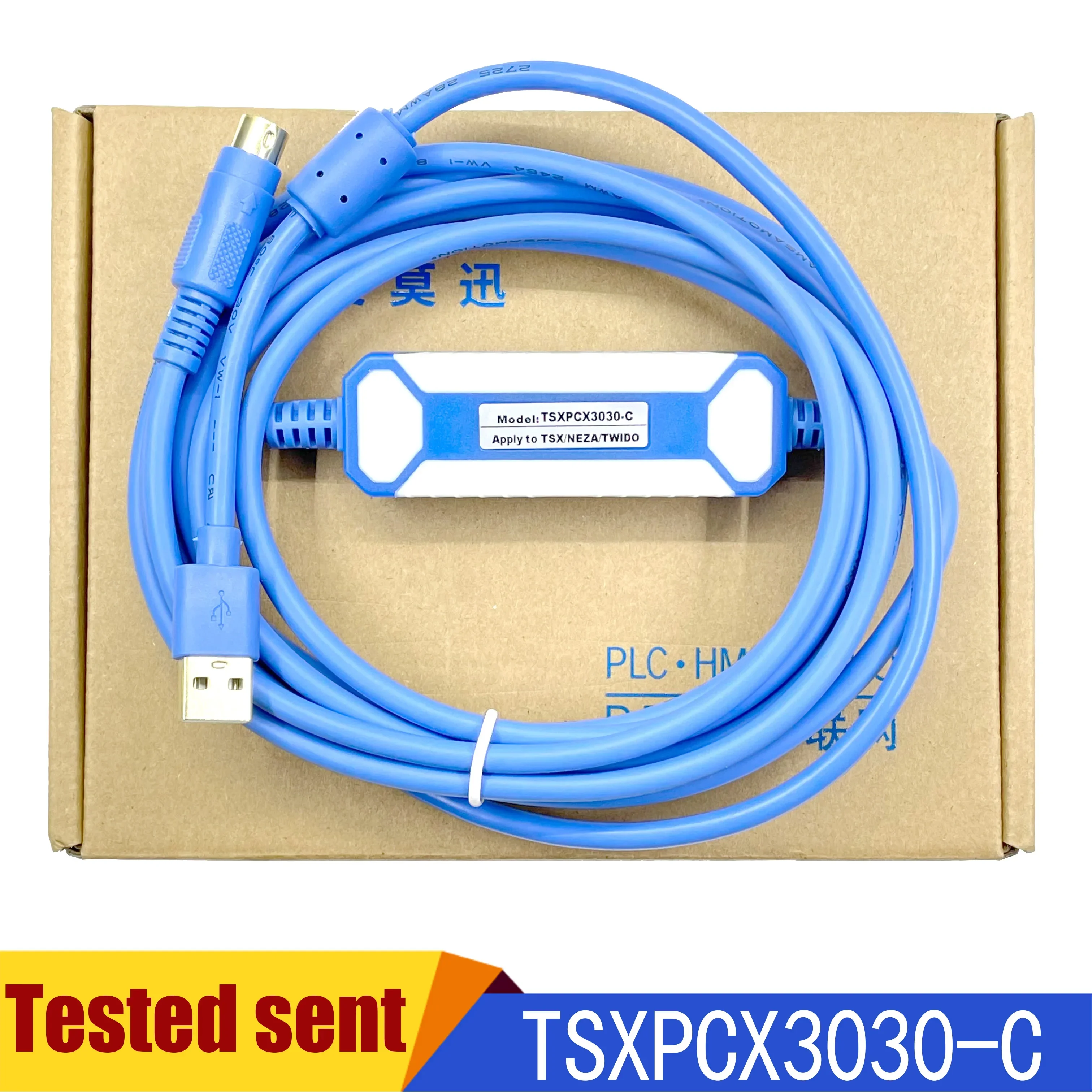 NEW TSXPCX3030-C Suitabl Twido series PLC Programming Cable TSXPCX3030 Download Cable