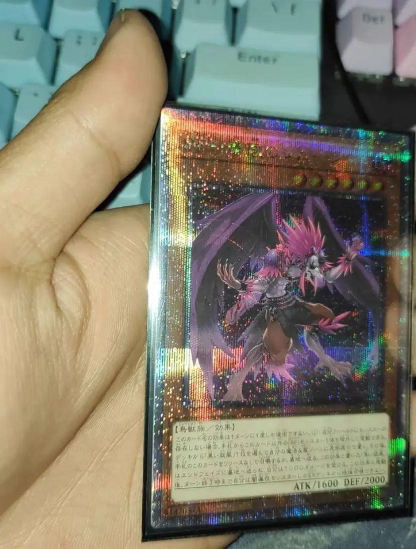 

Yu Gi Oh Blackwing Simoon the Poison Wind Quarter Century Secret RC04-JP013