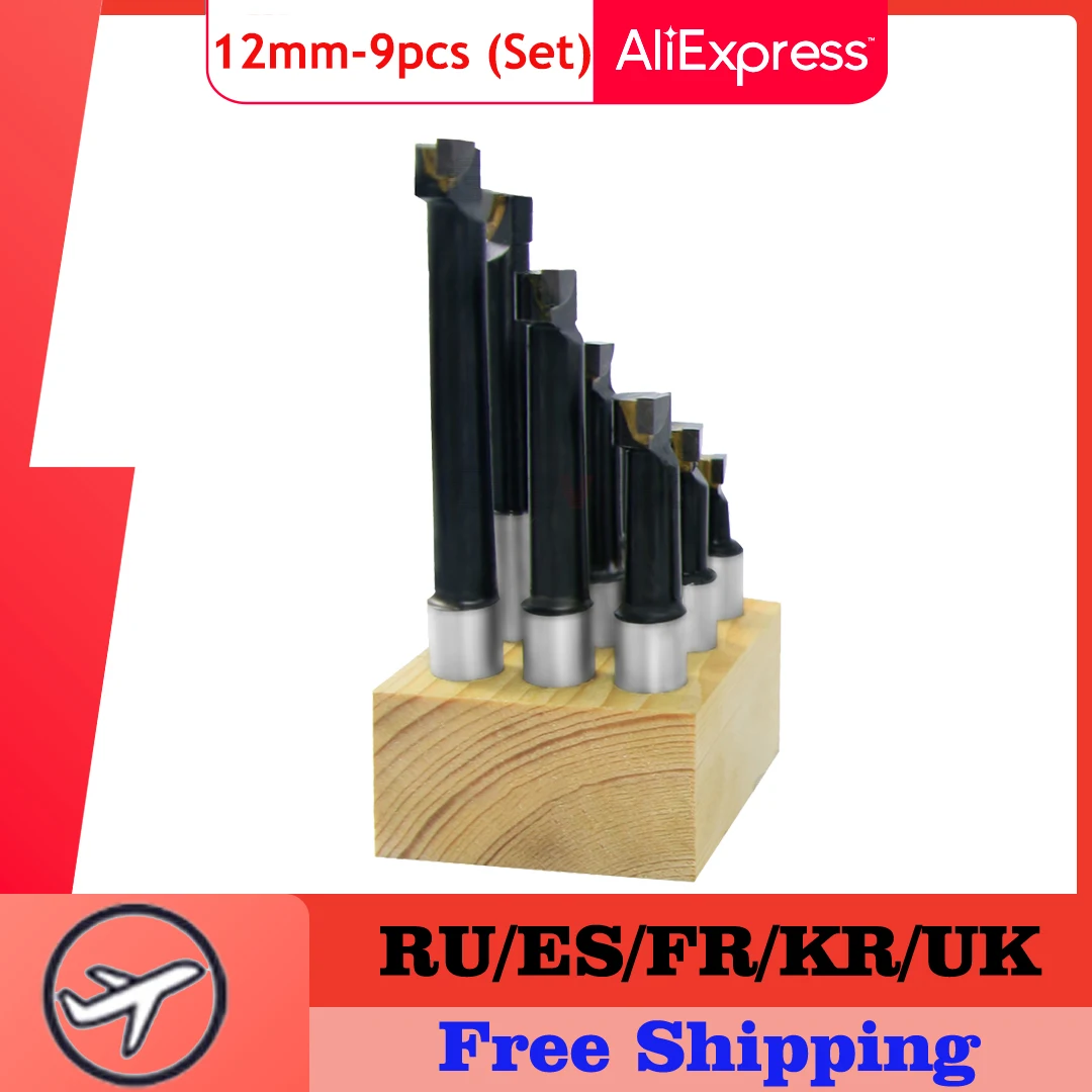 F1 Boring Hole Boring Bar Set Tungsten Carbide Bar Boring Head MT2 MT3 MT4 R8 BT NT Boring Bar Set Boring Device F1 Boring Tool